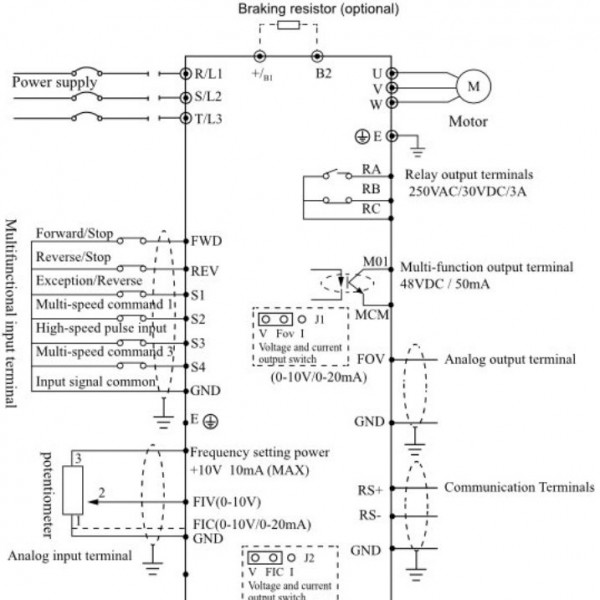 schemat SX2200-00R4G 0,4kW 230V