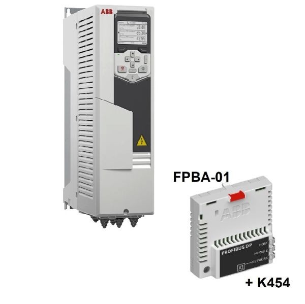 ACS580-01-05A7-4+K454 PROFIBUS 2,2kW 400V