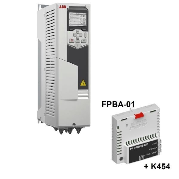 ACS580-01-018A-4+K454 PROFIBUS 400V 7,5kW